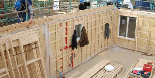 Timber panel construction